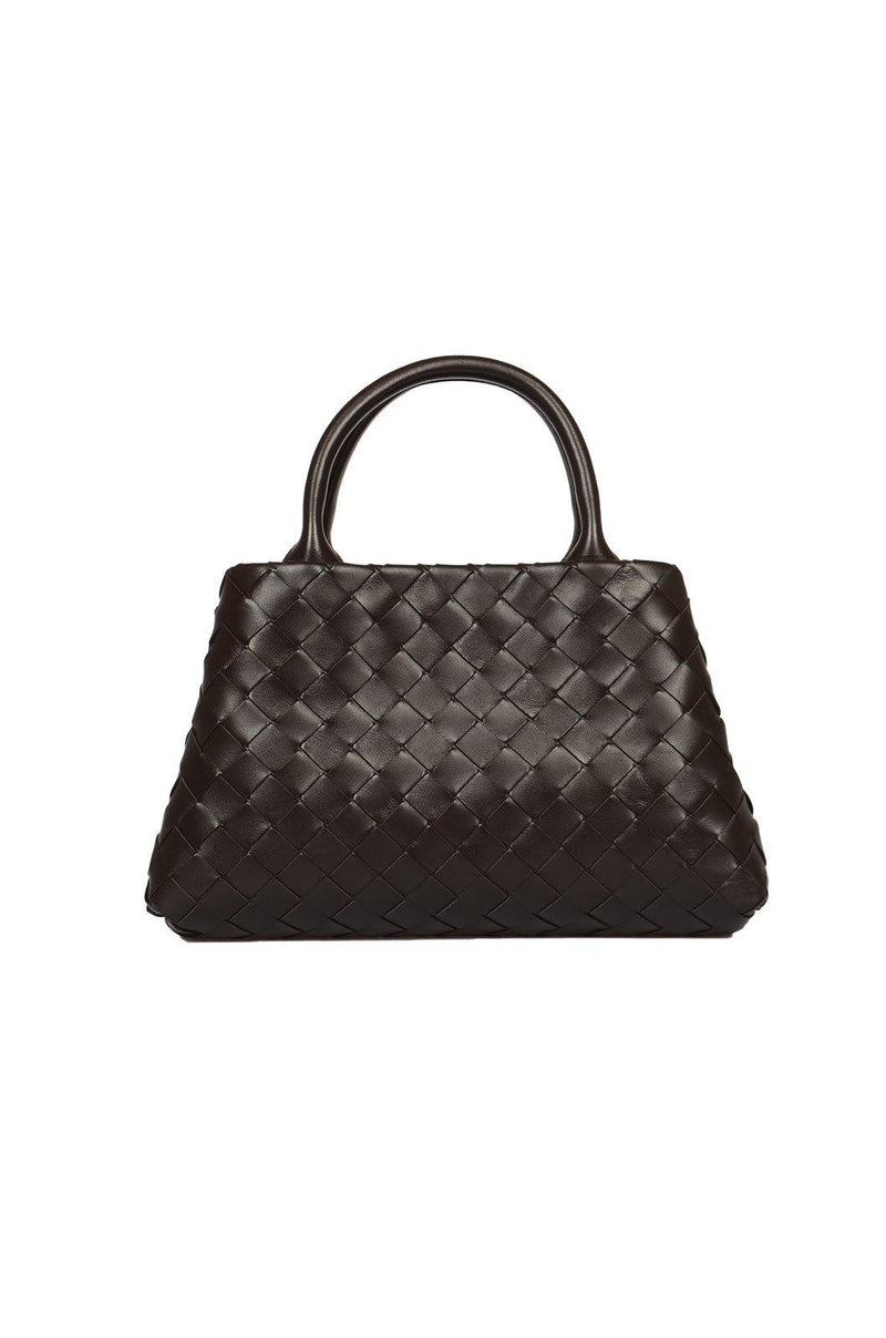 Bottega Veneta Small Intrecciato Top Handle Bag - Women - Piano Luigi