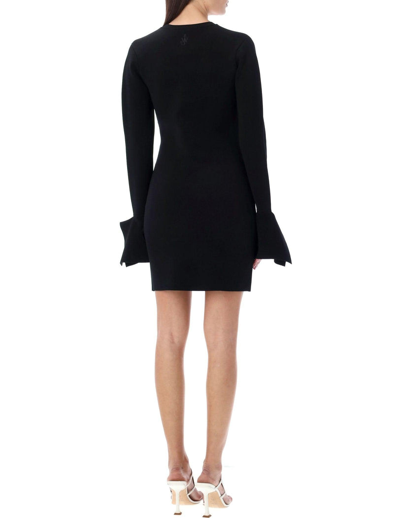 J.W. Anderson Ruffle Sleeves Mini Dress - Women - Piano Luigi