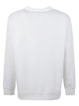 Burberry Logo Embroidered Rib Sweatshirt - Men - Piano Luigi