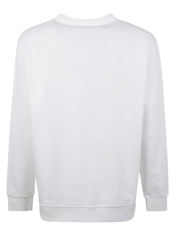 Burberry Logo Embroidered Rib Sweatshirt - Men - Piano Luigi