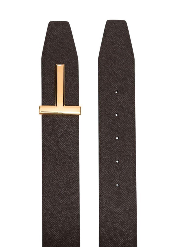 Tom Ford Leather Belt - Men - Piano Luigi