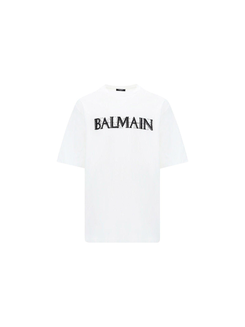 Balmain Oversize Cotton T-shirt - Men - Piano Luigi