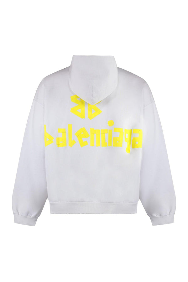 Balenciaga Cotton Hoodie - Men - Piano Luigi