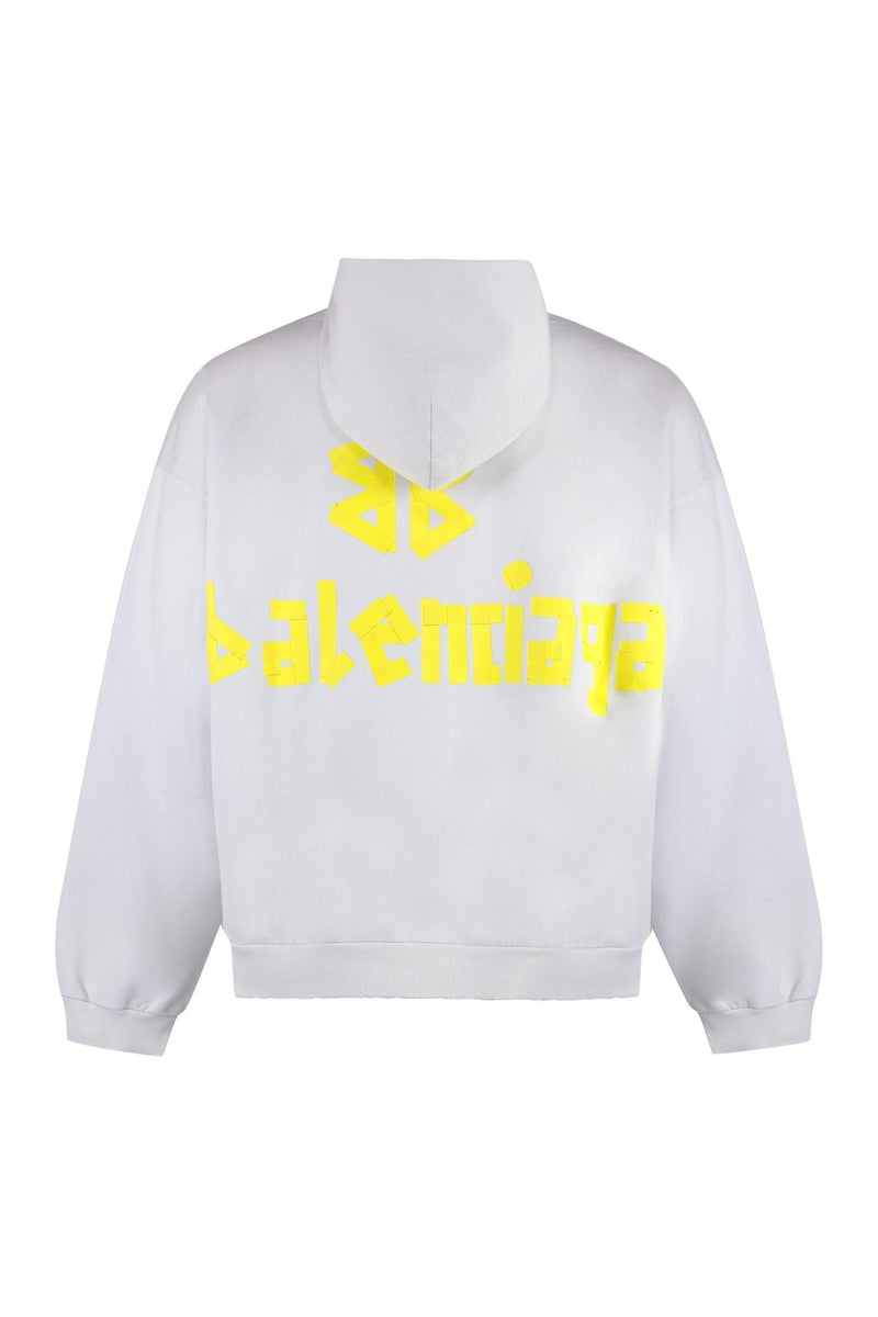 Balenciaga Cotton Hoodie - Men - Piano Luigi