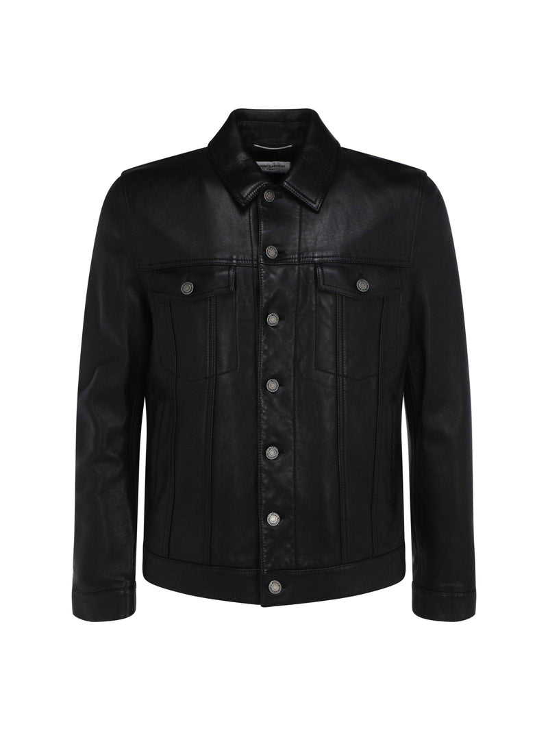 Saint Laurent Leather Jacket - Men - Piano Luigi