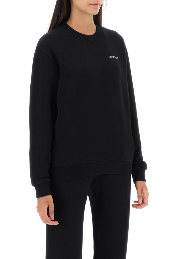 Off-White Crew-neck Sweatshirt With Diag Motif - Women - Piano Luigi