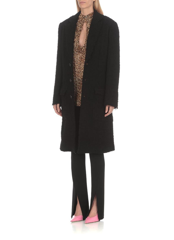 Dsquared2 Masculine Coat - Women - Piano Luigi