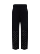 Off-White Off Stitch Sweatpants - Men - Piano Luigi