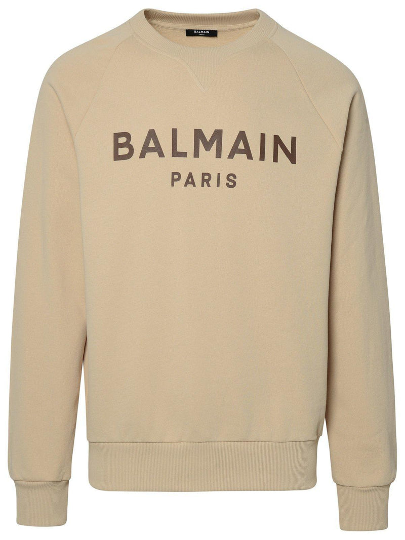 Balmain Logo Printed Crewneck Sweatshirt - Men - Piano Luigi