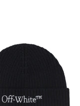 Off-White Beanie Hat - Women - Piano Luigi