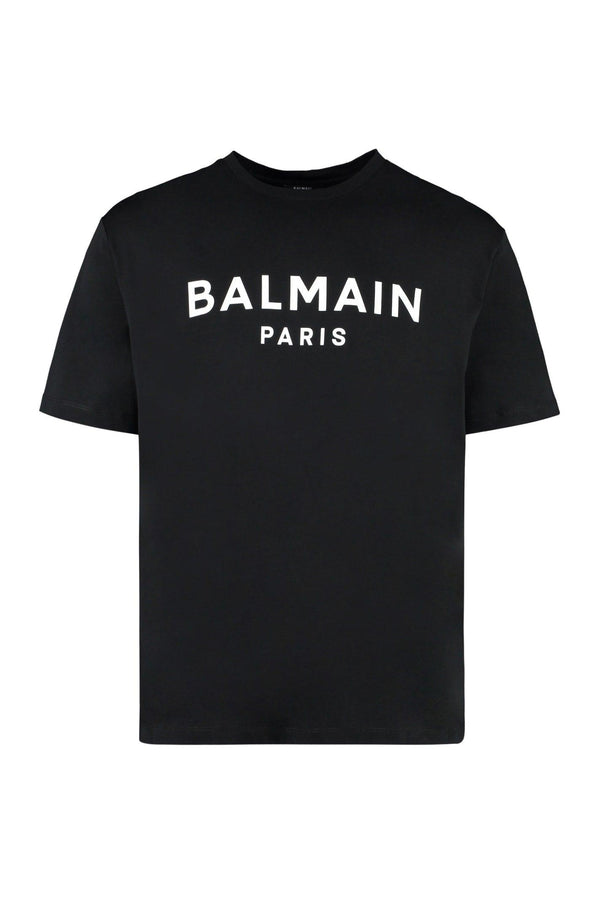 Balmain Cotton Crew-neck T-shirt - Men - Piano Luigi