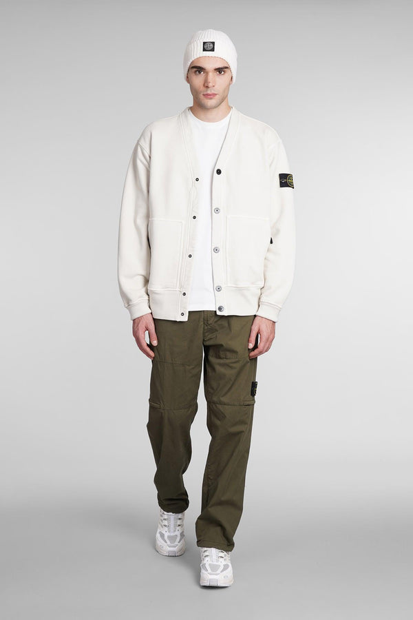 Stone Island Pants In Green Cotton - Men - Piano Luigi