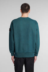 Stone Island Sweatshirt In Green Cotton - Men - Piano Luigi