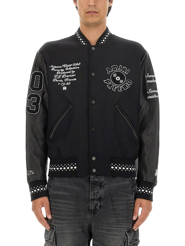 AMIRI Dj Premier Varsity Jacket - Men - Piano Luigi