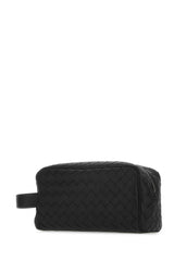 Bottega Veneta Woven Zipped Makeup Bag - Men - Piano Luigi