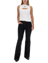 Off-White Jeans Wide Leg - Women - Piano Luigi