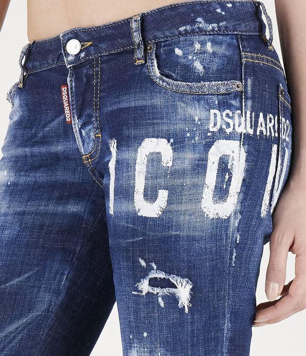 Dsquared2_pants 5 Pockets - Women - Piano Luigi