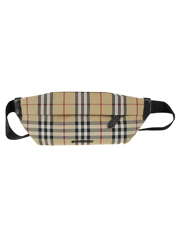 Burberry House Check Logo Belt Bag - Men - Piano Luigi