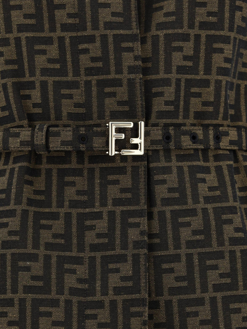 Fendi Ff Coat - Women - Piano Luigi