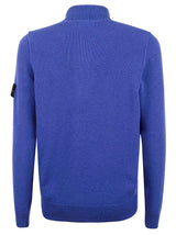 Stone Island Logo Patch Long-sleeved Jumper - Men - Piano Luigi