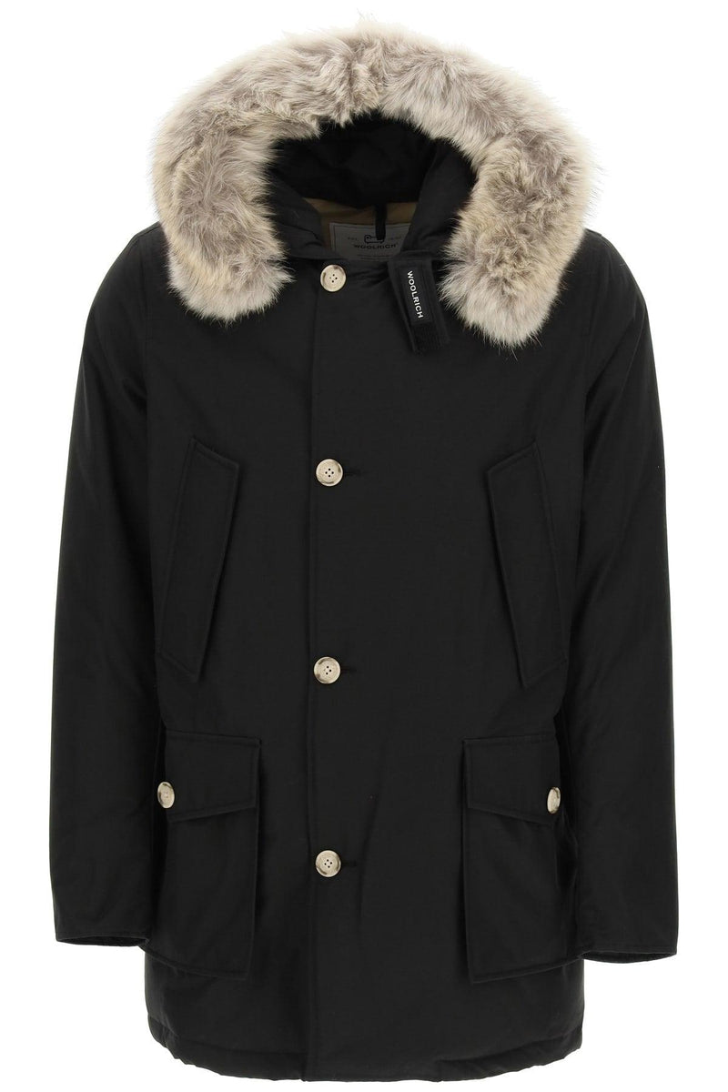 Artic Df Parka With Coyote Fur Woolrich - Men - Piano Luigi