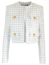 Balmain Cropped Jacket - Women - Piano Luigi