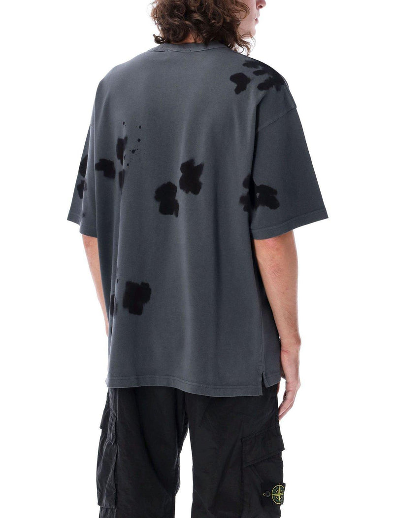 Stone Island Tie-dyed Crewneck T-shirt - Men - Piano Luigi