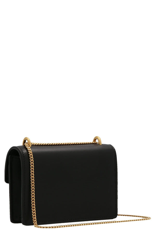 Balmain Leather Shoulder Bag - Women - Piano Luigi