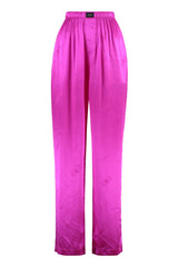 Balenciaga Silk Pajama Pants - Women - Piano Luigi