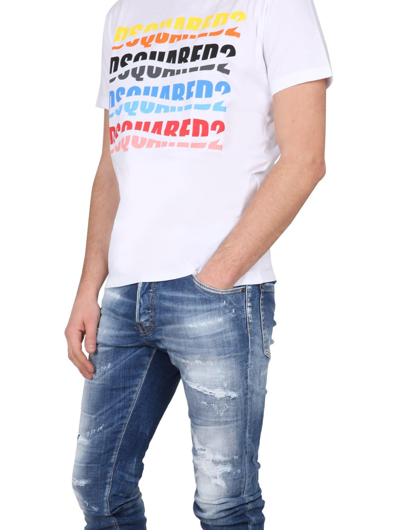 Dsquared2 T-shirt With Logo - Men - Piano Luigi