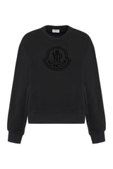 Moncler Cotton Crew-neck Sweatshirt - Women - Piano Luigi