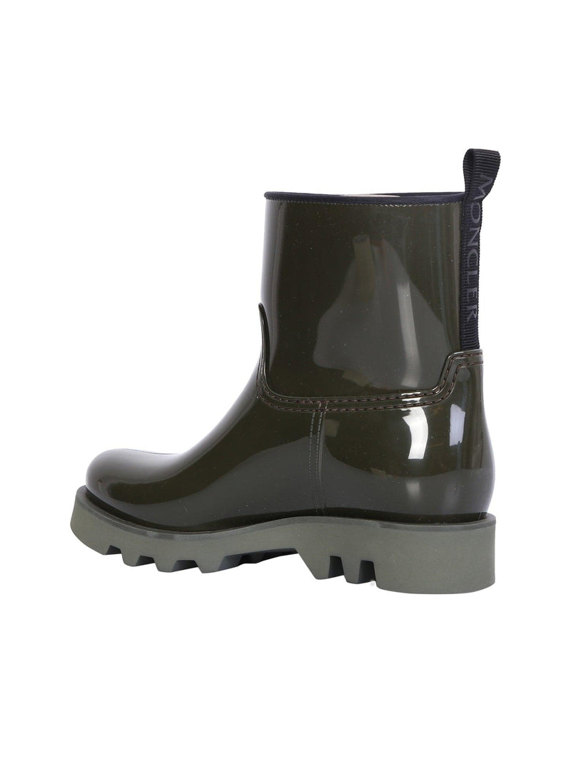 Moncler Green Ginette Rain Boots - Women - Piano Luigi