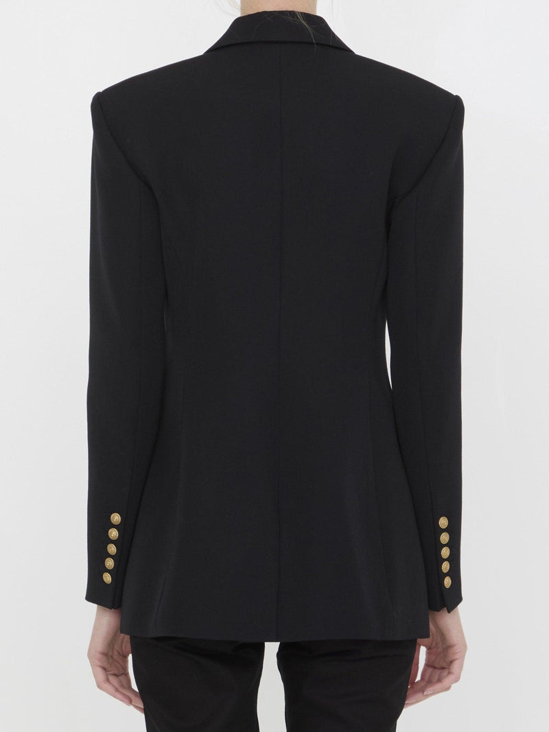 Balmain Virgin Wool Jacket - Women - Piano Luigi