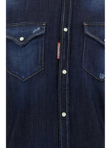 Dsquared2 Classic Westerndenim Shirt - Men - Piano Luigi