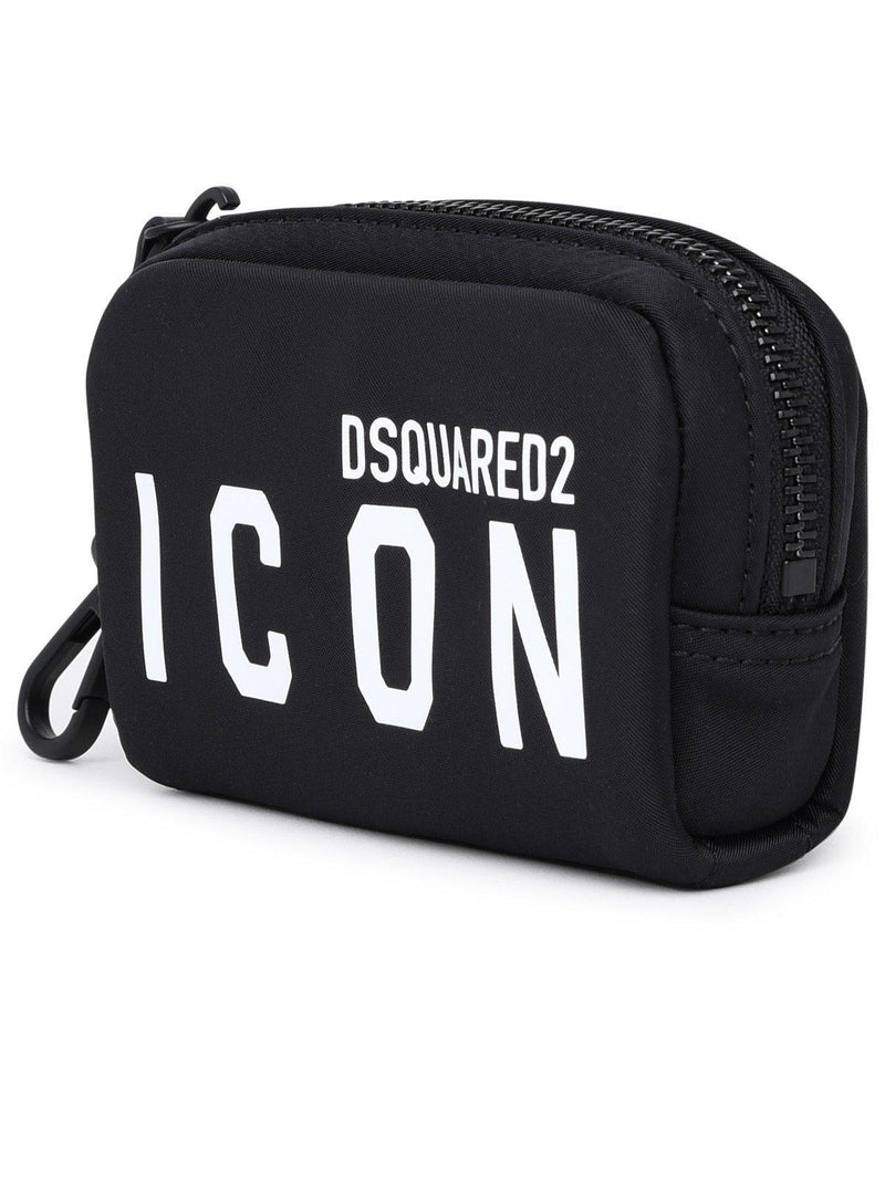 Dsquared2 Logo-printed Zipped Make-up Bag - Women - Piano Luigi