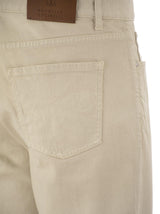 Brunello Cucinelli Five-pocket Traditional Fit Trousers In Light Comfort-dyed Denim - Men - Piano Luigi