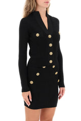 Balmain Cardigan With Logoed Buttons - Women - Piano Luigi