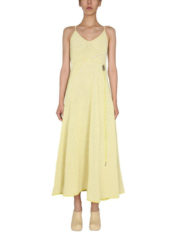 Bottega Veneta Sleeveless Knitted Maxi Dress - Women - Piano Luigi