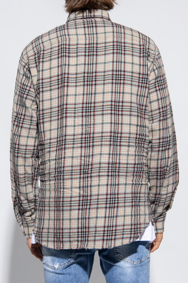 Dsquared2 Wool Shirt - Men - Piano Luigi