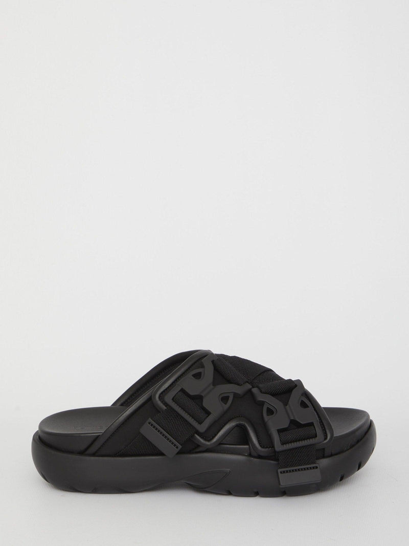 Bottega Veneta Snap Sandals - Men - Piano Luigi