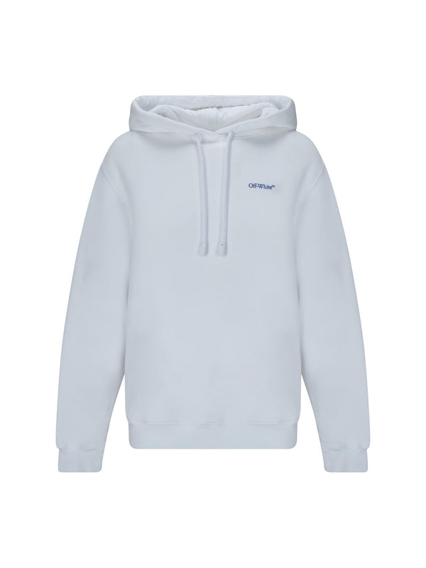 Off-White White diag Hoodie - Women - Piano Luigi