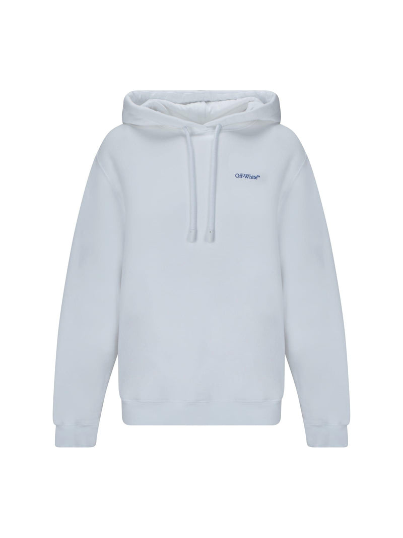 Off-White White diag Hoodie - Women - Piano Luigi