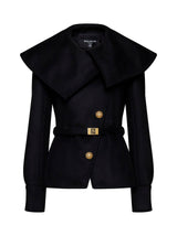 Balmain Double-breasted Short Coat - Women - Piano Luigi