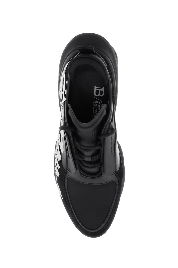 Balmain B-bold Low Top Sneakers - Men - Piano Luigi