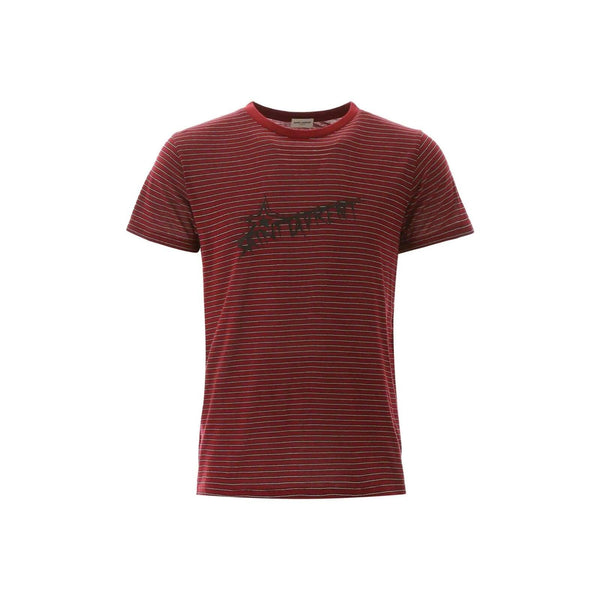 Saint Laurent Cotton Logo T-shirt - Men - Piano Luigi