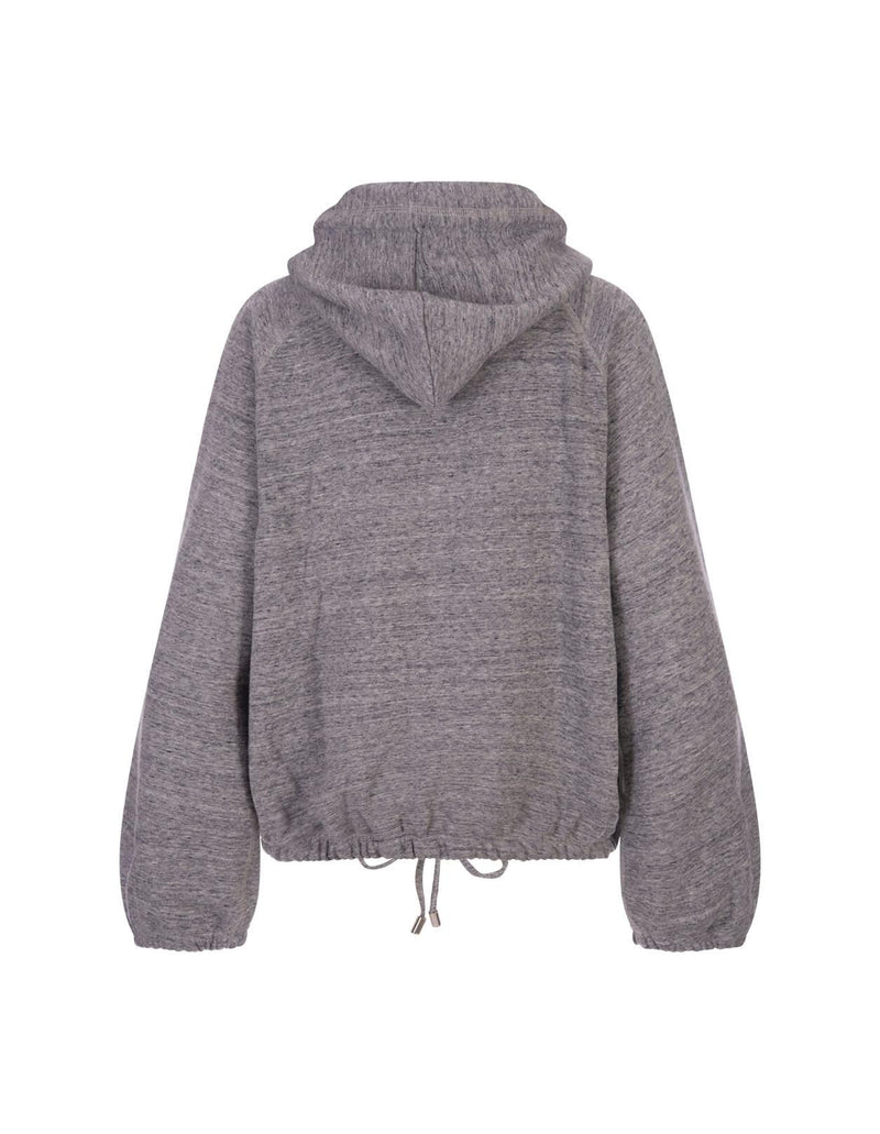 Dsquared2 D2 Onion Hoodie In Grey - Women - Piano Luigi