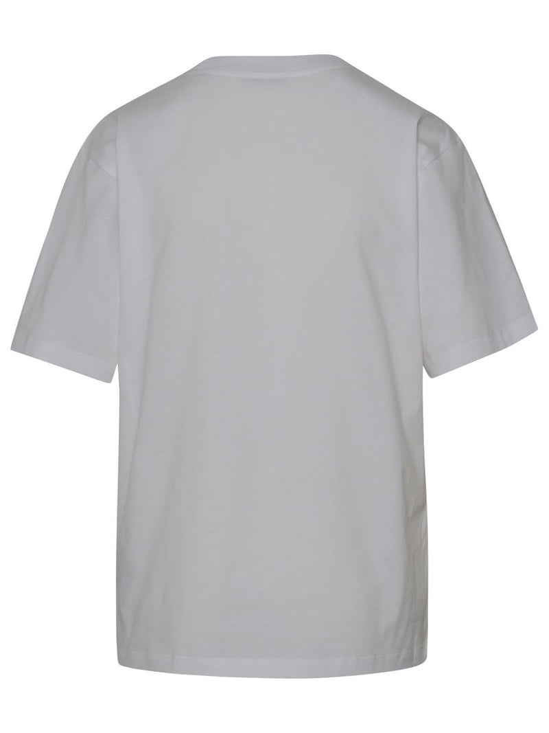 Moncler White Cotton T-shirt - Women - Piano Luigi