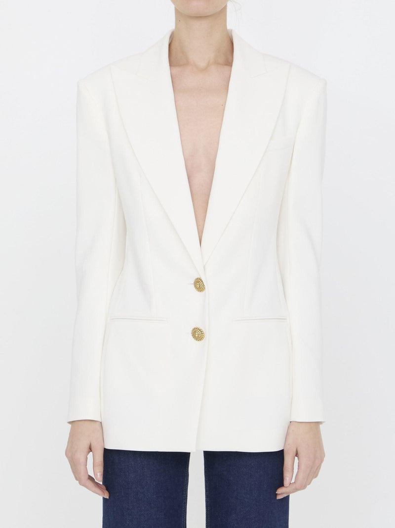 Balmain Crêpe Jacket - Women - Piano Luigi