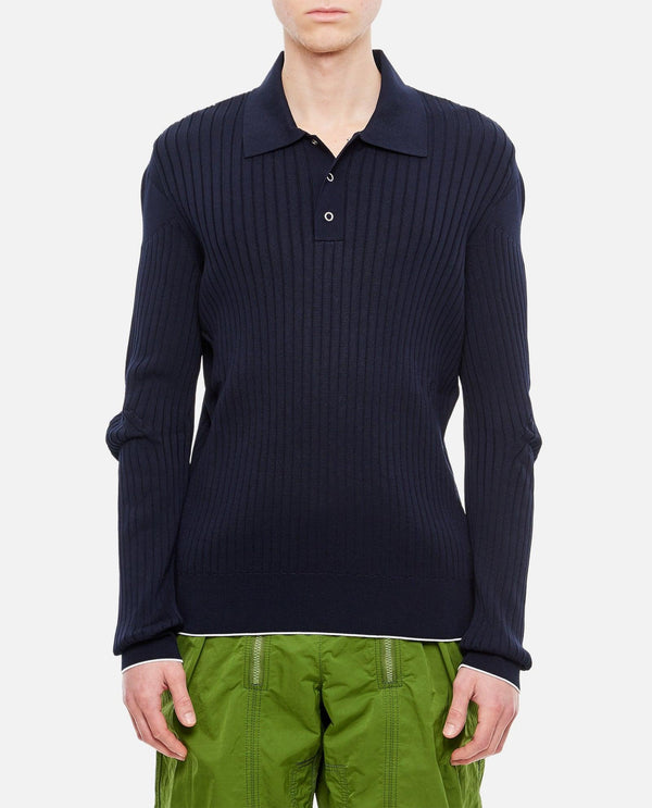 Bottega Veneta Rbbed Polo - Men - Piano Luigi