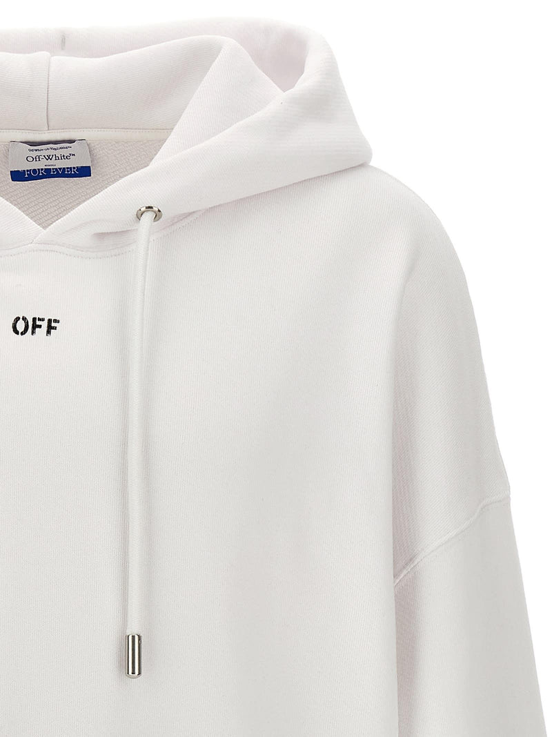 Off-White off Stamp Hoodie - Men - Piano Luigi